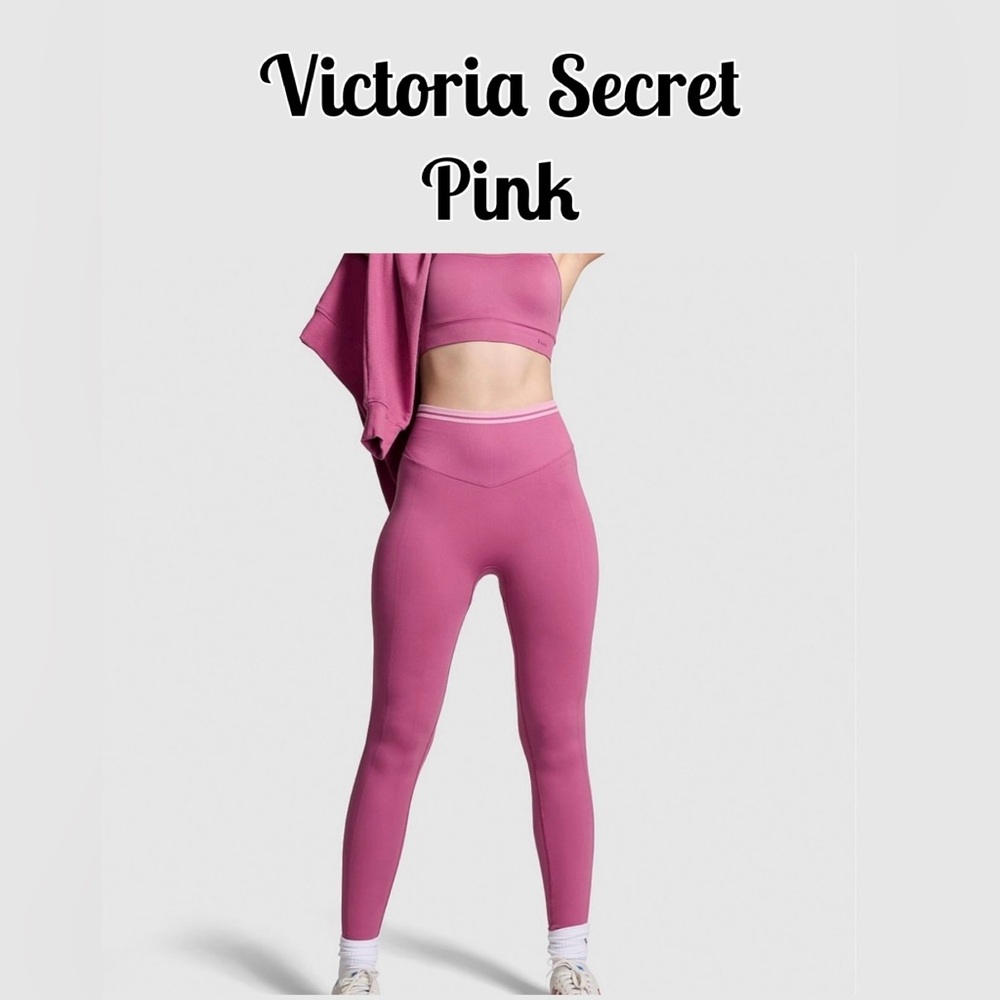 NWOT PINK Victoria Secret Seamless Leggings